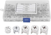 Connettore di mobili a vite a camme - 95 x 13 mm - 10 x 12 mm - 135 x 15 mm - Materiale resistente