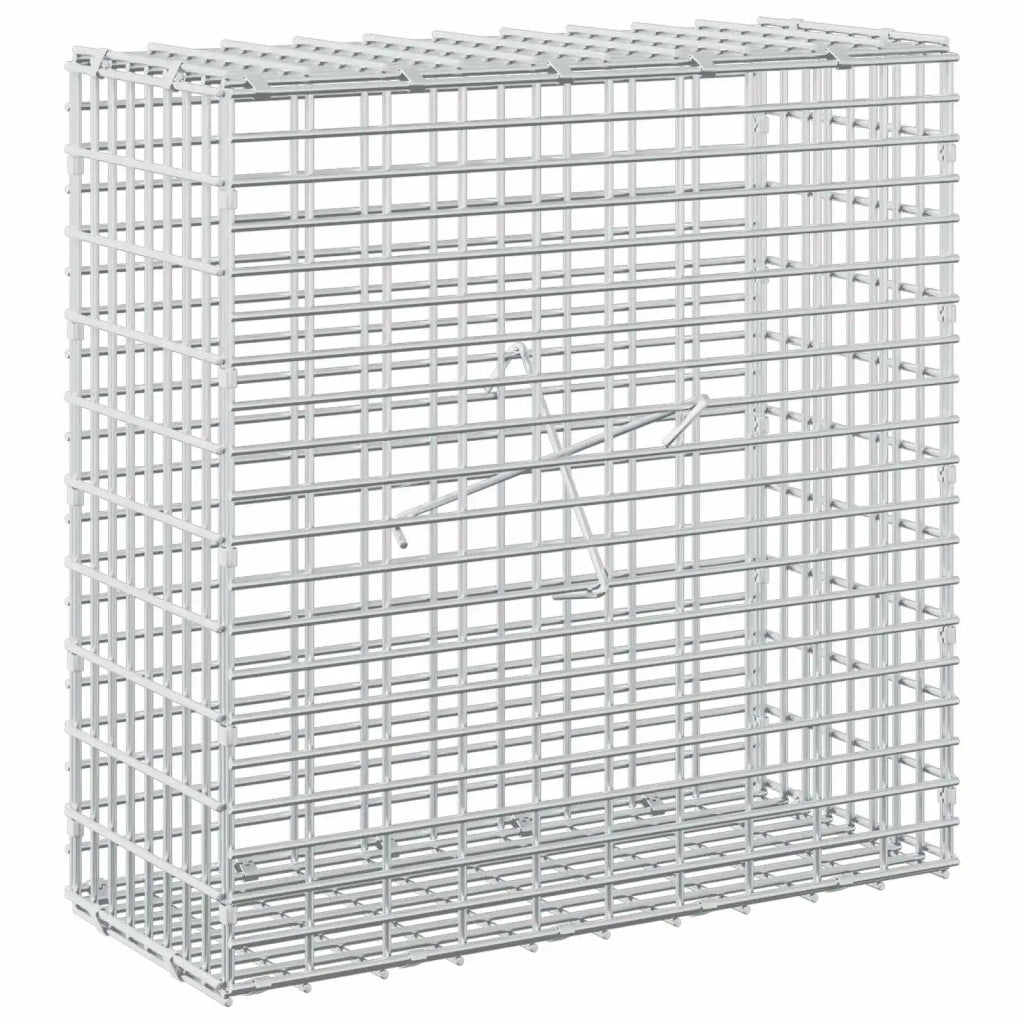 Gabione con filo da 3,5 mm e rete da 5x2,5 cm 50x20x50 cm 3461635