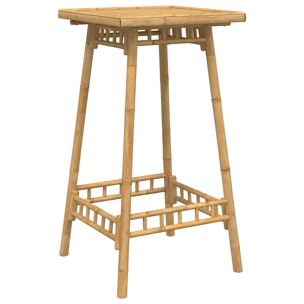 vidaXL Set Bar da Esterno 3 pz Pieghevole in Bambù