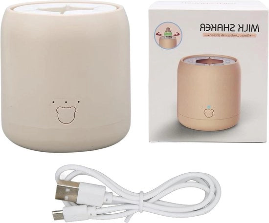 Shaker elettrico per biberon - Frullatore per caffè - Frullatore per adulti e bambini.