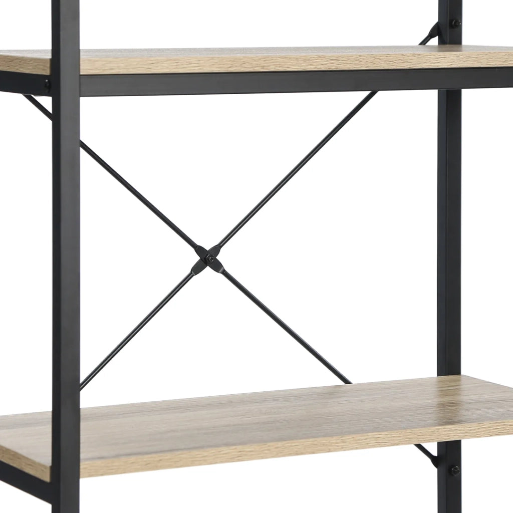 IDMarket - Scaffale DETROIT di design industriale a 5 livelli 170 cm