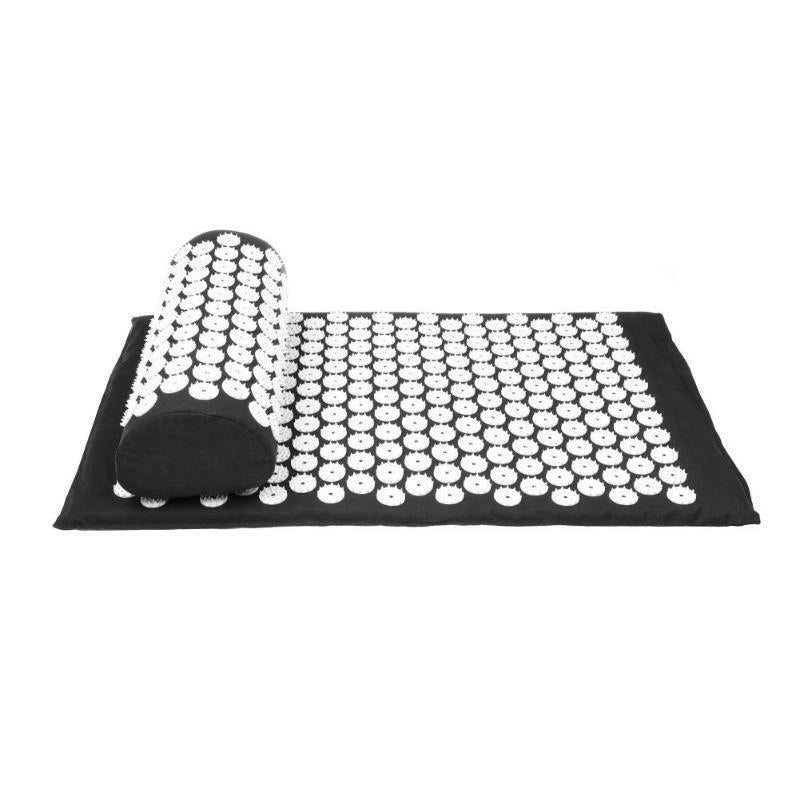 Tappetino agopressione agopuntura tappeto chiodato fitness yoga 60 x 40CM