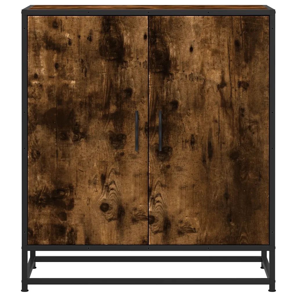 Credenza Rovere Fumo 68x35x76 cm in Truciolato