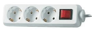 REV 512351555 protezione da sovraccarico Bianco 3 presa(e) AC 250 V 1,4 m