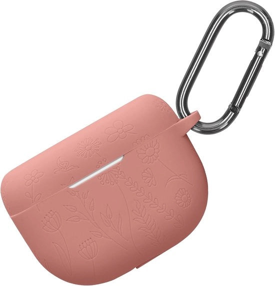 Casus in silicone per auricolari wireless - Casus duraturo con disegno a rilievo