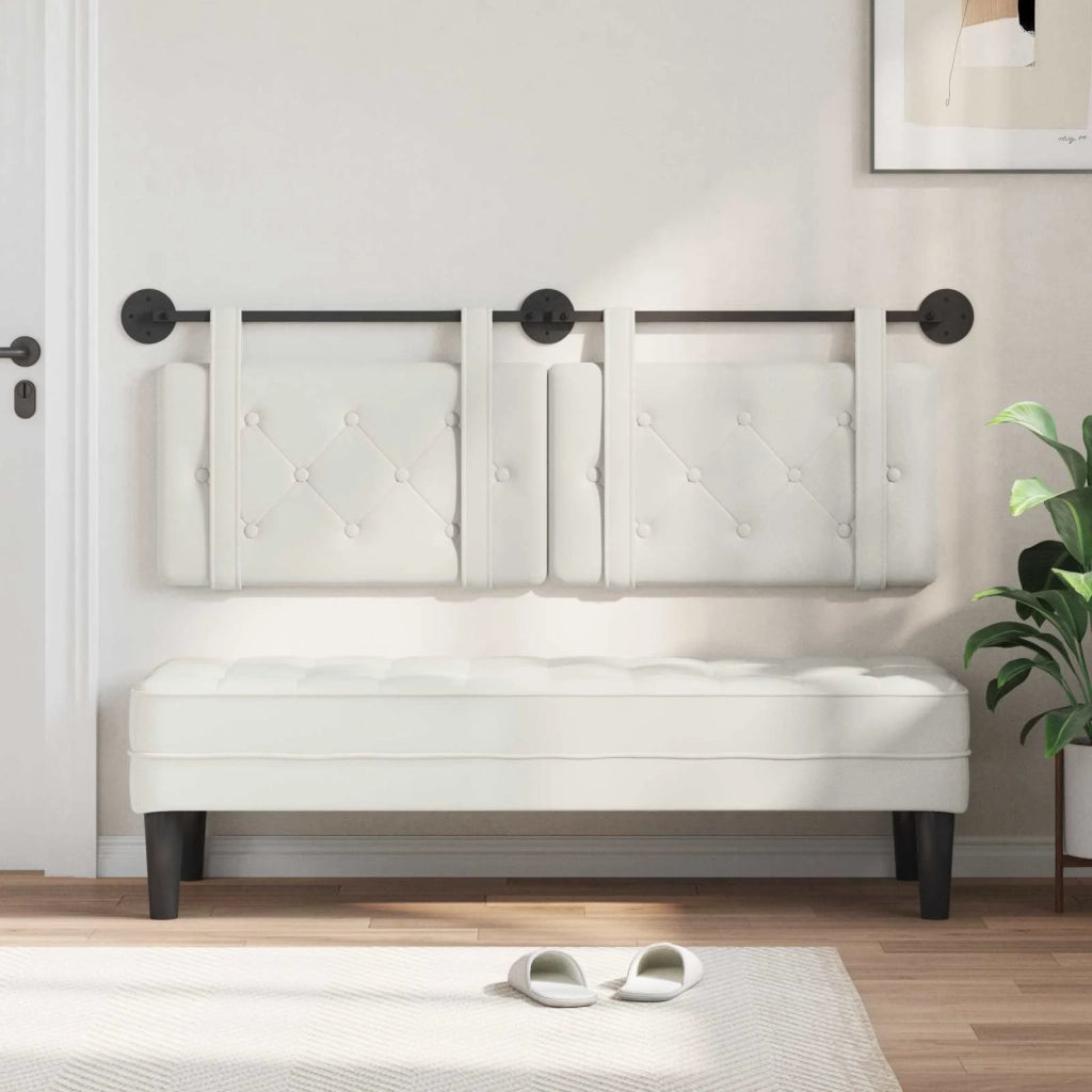 Testiera sospesa Bianco Similpelle 42031685