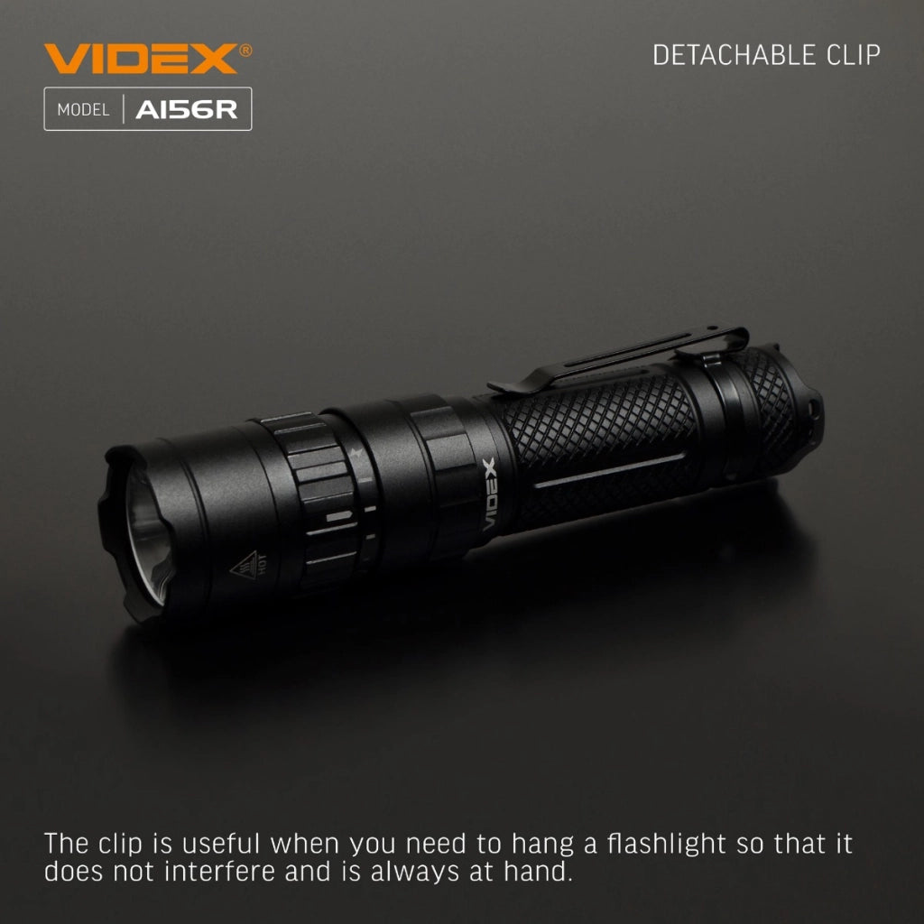 Torcia tattica Videx VLF-A156R 1700lm 210m IP68 USB-C