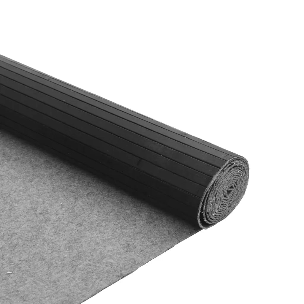 Tappeto Rettangolare Grigio 80x300 cm in BambÃ¹