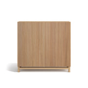 Scarpiera Herdasa effetto rovere dorato ante stampa doghe 90x90x27