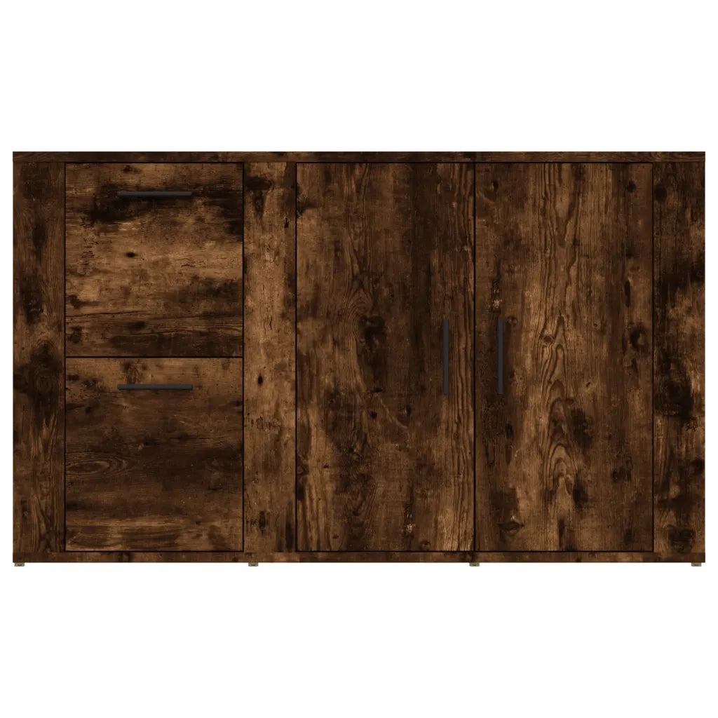 Credenza-Buffet-Armadio da cucina Rovere Fumo 100x33x59,5 cm in Legno Multistrato