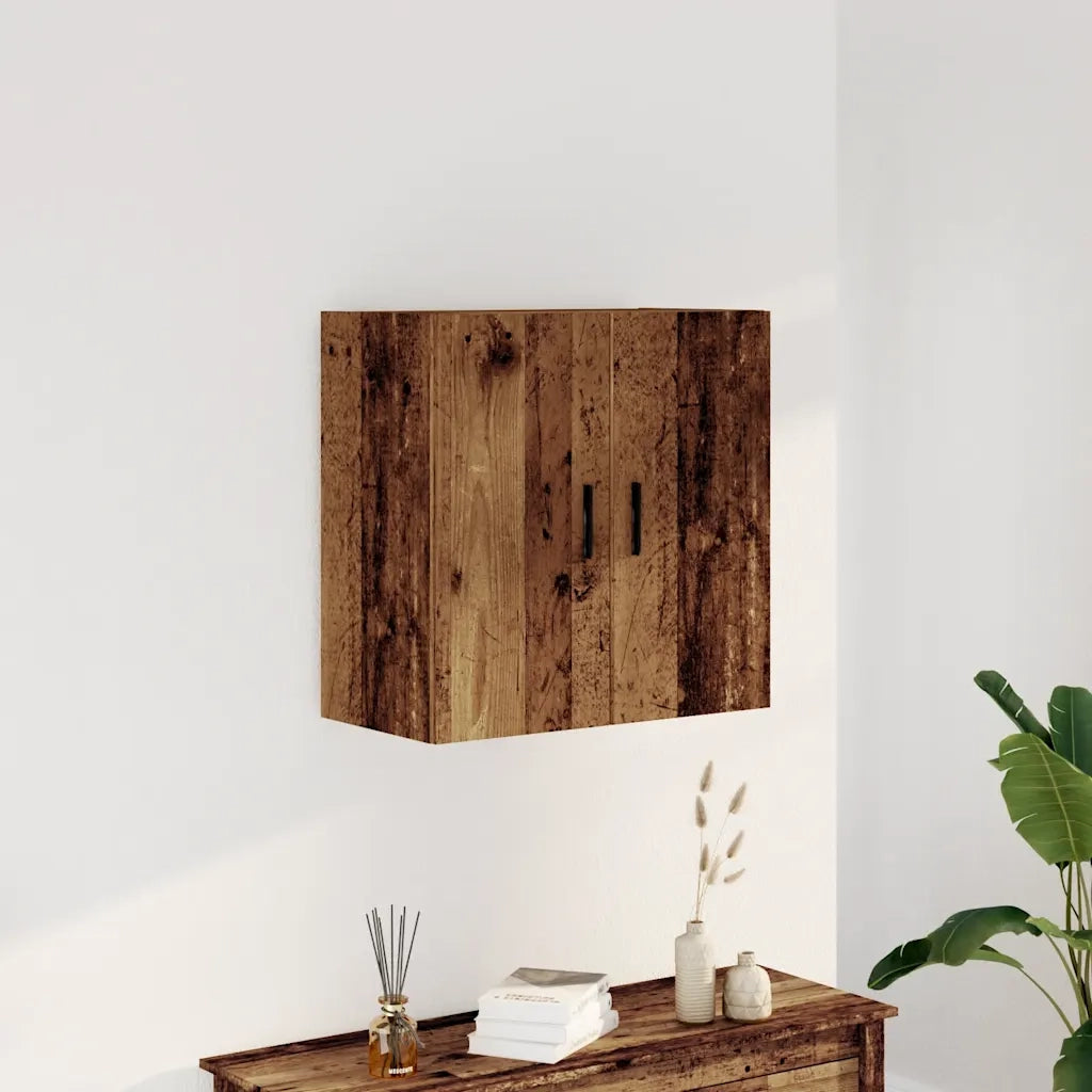 Armadietto a Muro | Mobile a Parete Legno Vecchio 60x31x60 cm in Truciolato