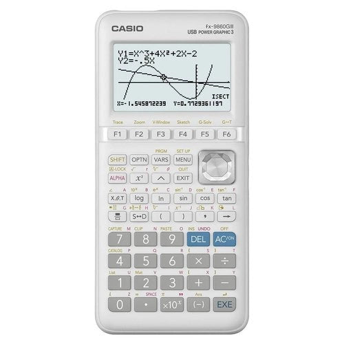 Calcolatrice casio fx-9860giii-w-et fx series natural v.p.a.m. certifi - FX 9860GIII W ET