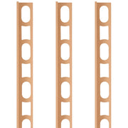 Profili in alluminio verniciato colore 141 caramel a l per finitura parete proangle *** pezzi 3 pz, confezione 1
