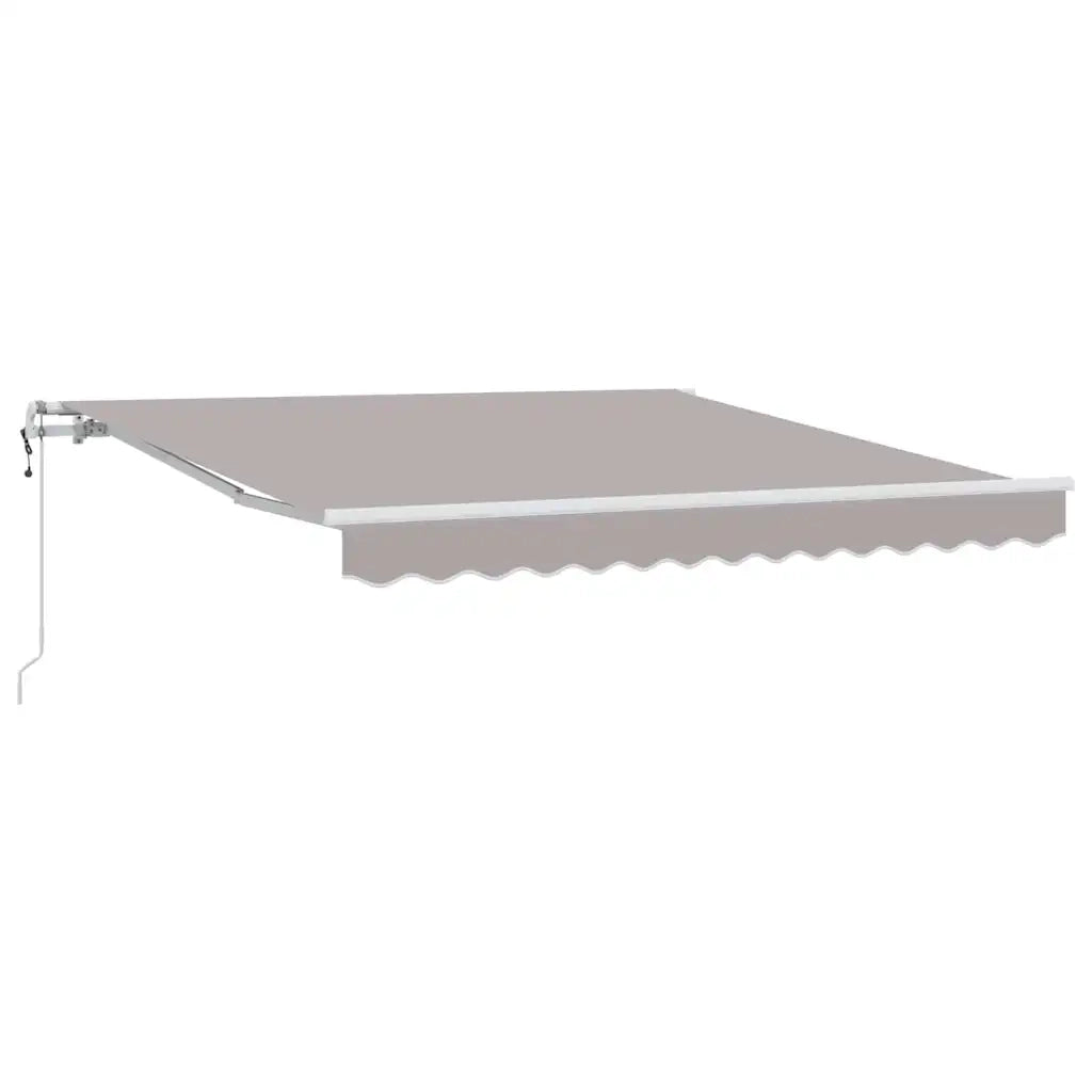 Tettuccio Elettrico Retrattile Grigio chiaro 300 x 250 cm 3330089