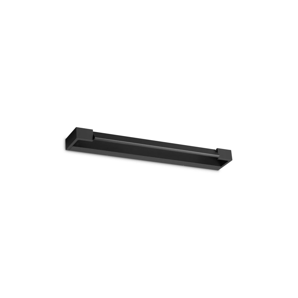 Applique Da Parete Contemporanea Balance Alluminio Nero Led 17W 3000K Ip20