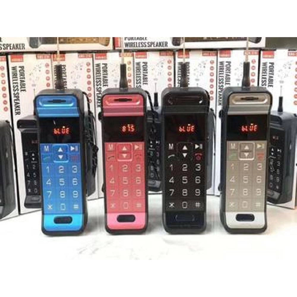 Trade Shop - Altoparlante Wireless Bluetooth Kimiso Kms-216 Speaker Usb / Tf Card / Radio Fm -