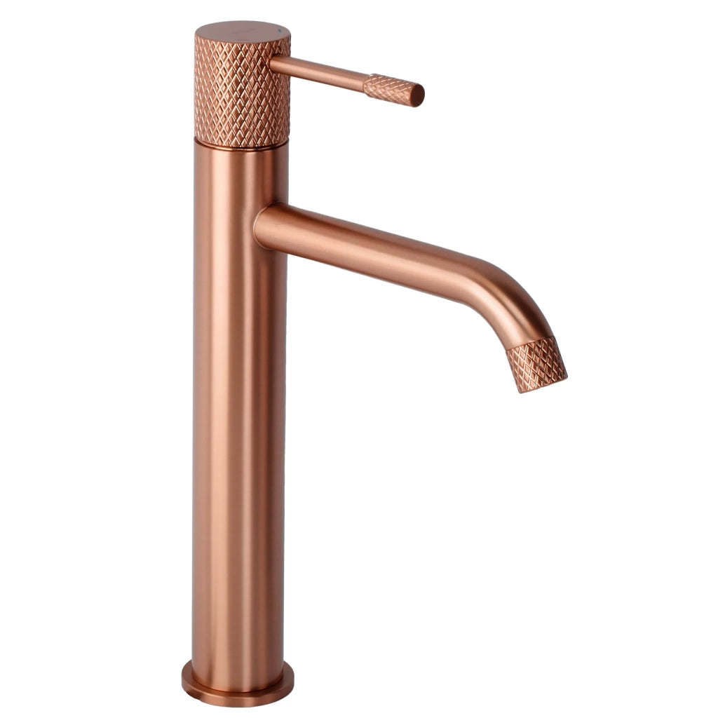 Rubinetto Da Lavabo Rea Venti Brush Copper High