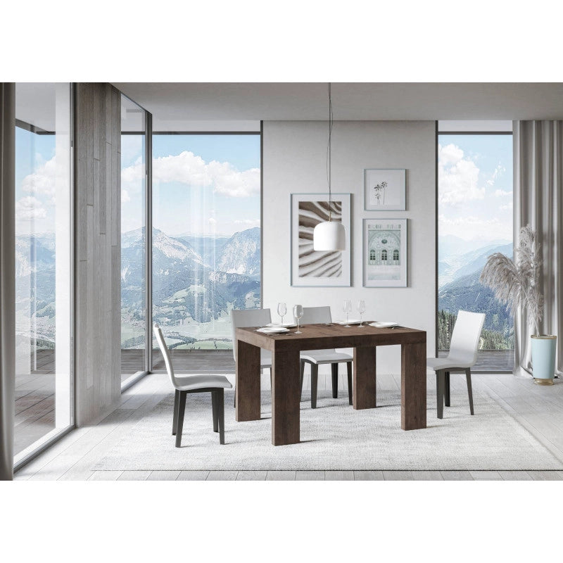 Tavolo allungabile 140/400x90 cm Roxell Premium - Noce