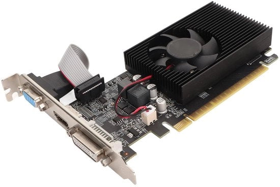 scheda grafica supercompatta - 4 GB DDR3 - compatibile con più monitor - PCI Express X16 2.0