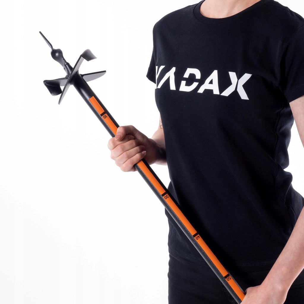 Trivella manuale per terreno KADAX, punta da 130 mm per fori nel terreno.