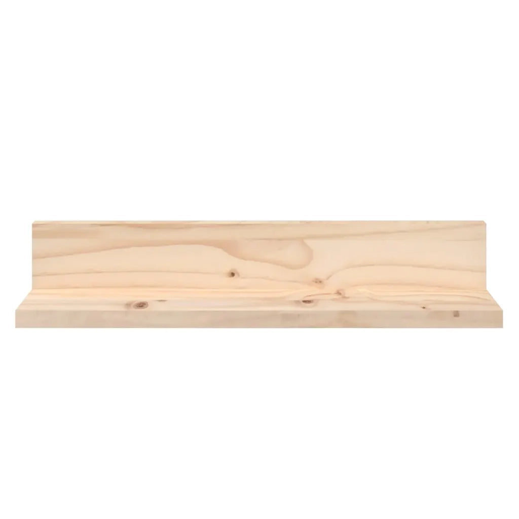 Mensole da Parete 2 pz 50x11x9cm in Legno Massello di Pino cod mxl 33319