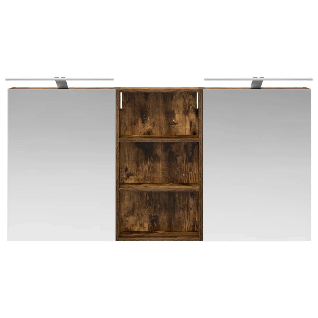 Set di Armadi da Bagno con lo scaffale 3 pcs 140 x 14,5 x 70 cm