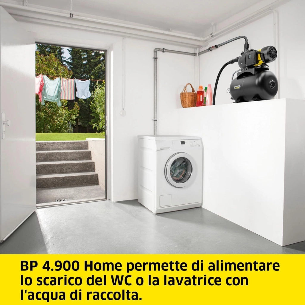 Kärcher 1.645-760.0 BP 4.900 Home Elettropompa Domestica 1150 W 4900 l-h 5 bar 50 m Serbatoio 24 L