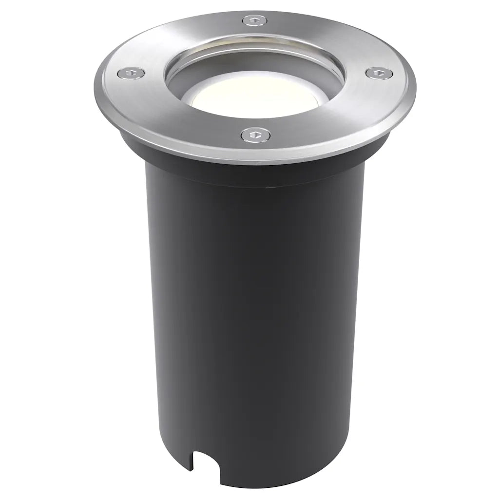 Faretti Carrabili da Esterno a LED 3 pz Rotondi CFW9554317