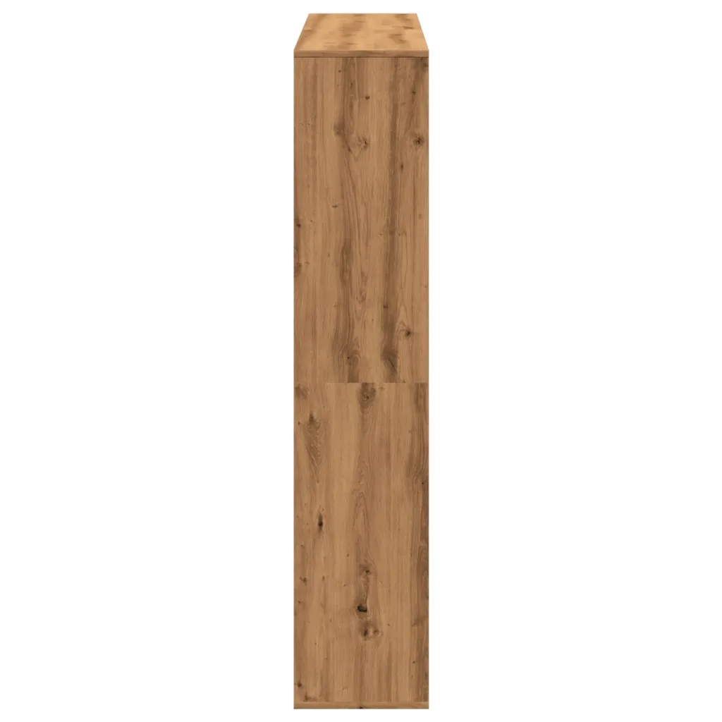 Libreria Rovere Artigianale 132x29x141,5cm in Legno Multistrato 3310315
