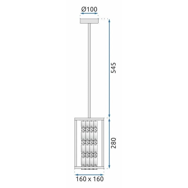 Lampada Da Soffitto APP1110-1CP Black