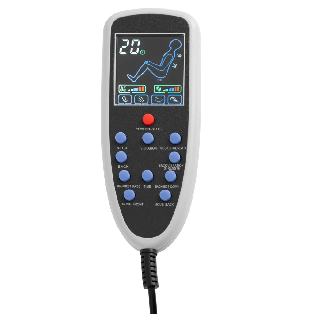 Poltrona elettrica per pedicure con pediluvio 105 watt 150 kg funzione massaggio bianca 14_0009011