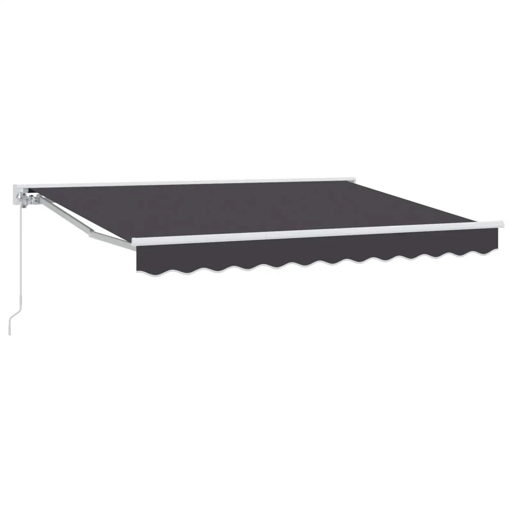Tenda retrattile manuale Antracite 3,5 x 2,5 m 3420233