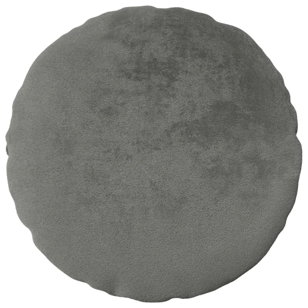 Federa 6 pcs HEERLEN Grigio Scuro Ø 30 cm Flanella 922136