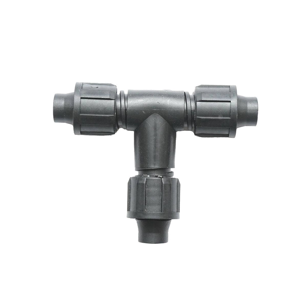 100 pz Giunto a ''T'' per Sistema di irrigazione a Goccia 17X17X17mm. Giunto a "T" a Compressione per tubo/nastro irrigazione a Goccia