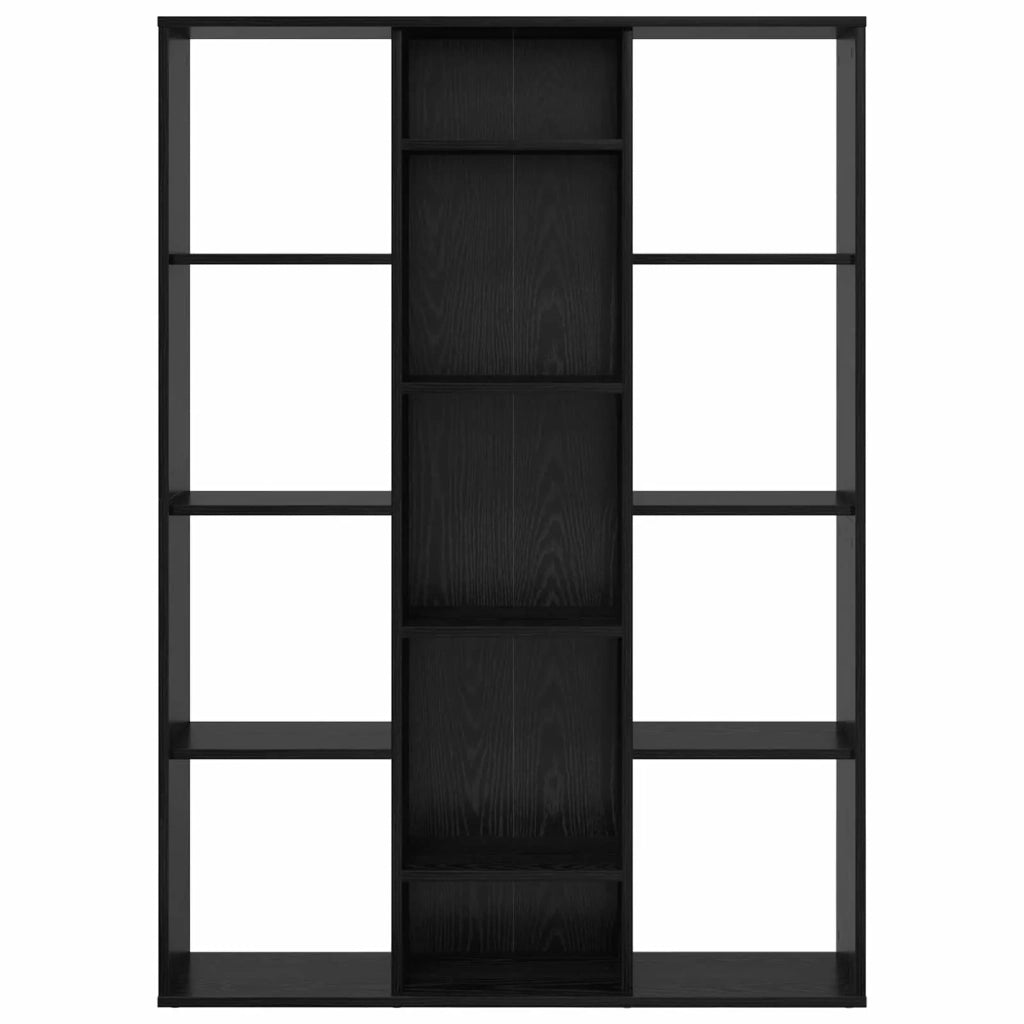 Divider per stanze Rovere Nero 100 x 24 x 140 cm 875012