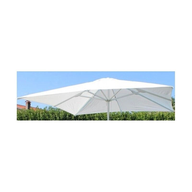 TELO BRIAN PER OMBRELLONE IN POLIESTERE BIANCO 3 X 4 MT