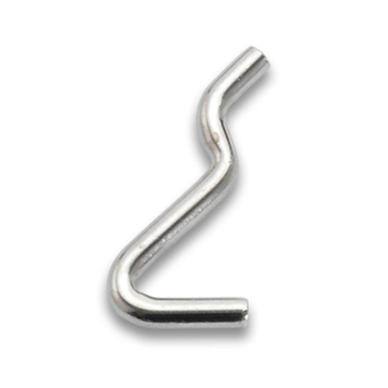GANCIO PER PANNELLI FORATI FIG 1- 200,0 pz