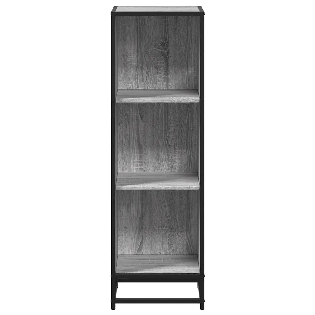 Libreria Grigio Sonoma 33,5x33x107,5 cm in Legno Multistrato 849157