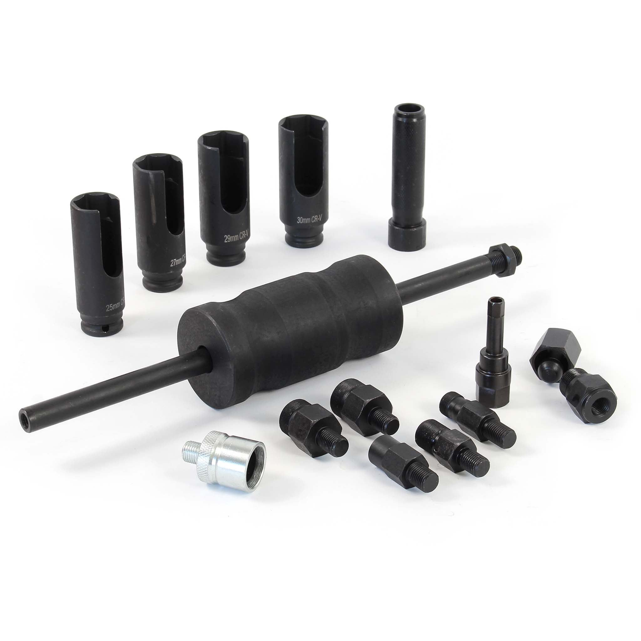 Set di estrattori per iniettori diesel Attrezzi per autoveicoli Con martello a scorrimento