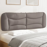 Cuscino Testiera Hvar Tortora 160 cm in Tessuto 374592