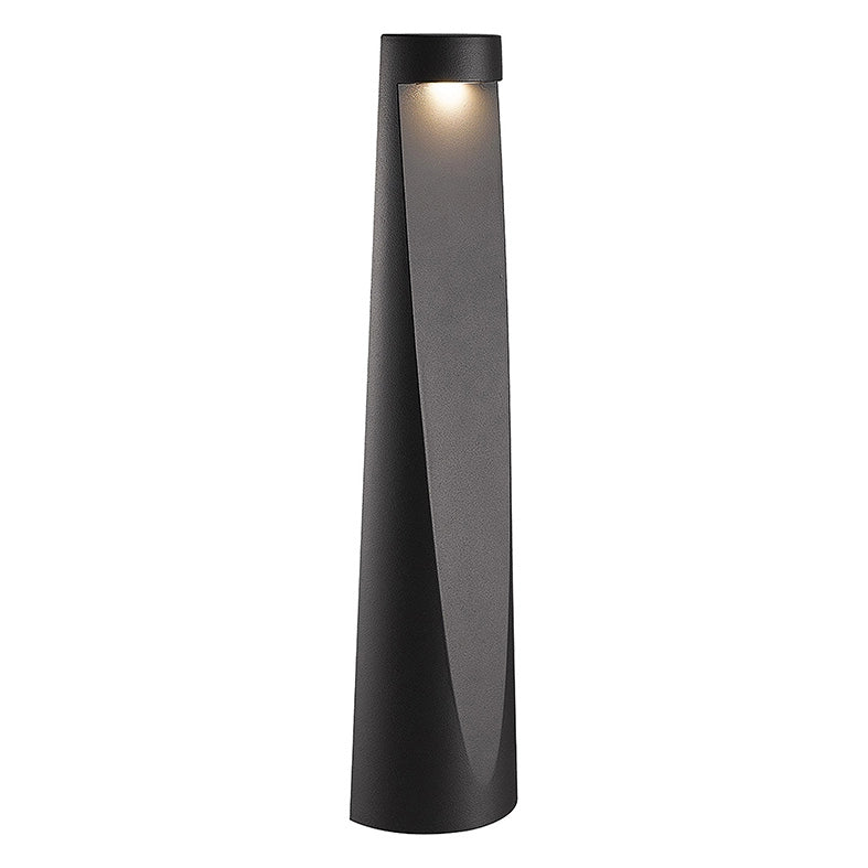 EDDIE Bollard Paletto LED 7W 50° IP65 3000K 777lm Struttura in Alluminio Pressofuso Verniciato Antracite - Rossini Illuminazione