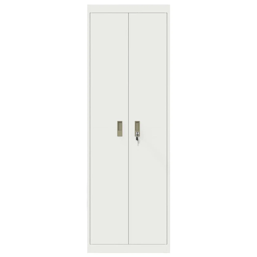 Armadio Bianco 60 x 40 x 180 cm Acciaio