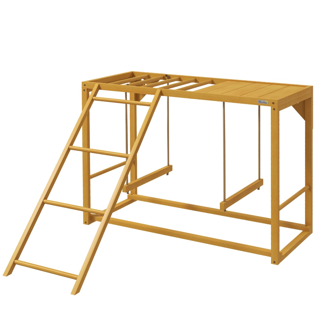 Gioco per Galline con Altalene e Scala ¨C Xylo ¨C Legno, per 3-4 Galline