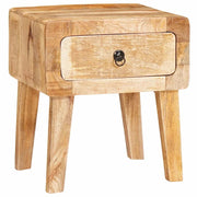 vidaXL Tavoli da Fine Marrone 40 x 32 x 46 cm legno massello di mango
