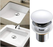 Piletta scarico click clack universale tappo lavabo lavello bidet  59602/86032