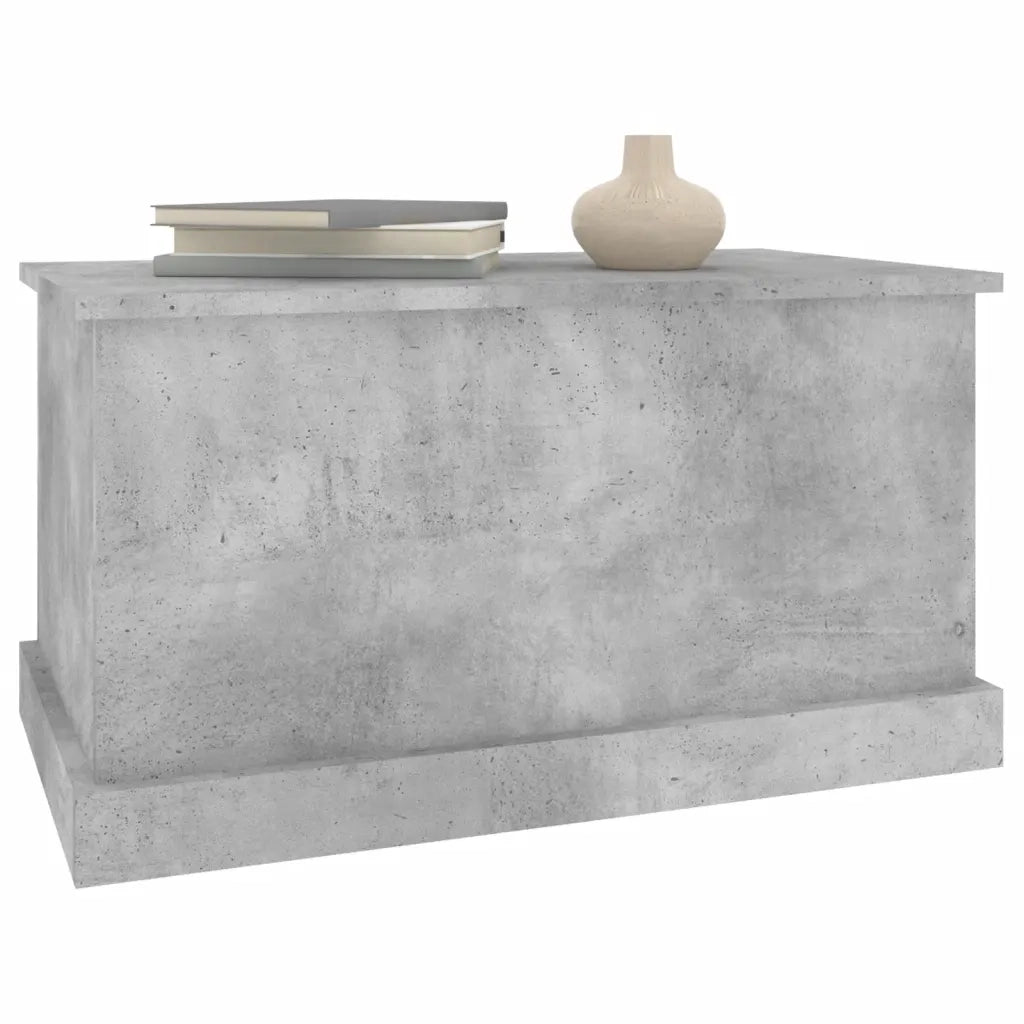 Contenitore Grigio Cemento 70x40x38 cm in Legno Multistrato 816508
