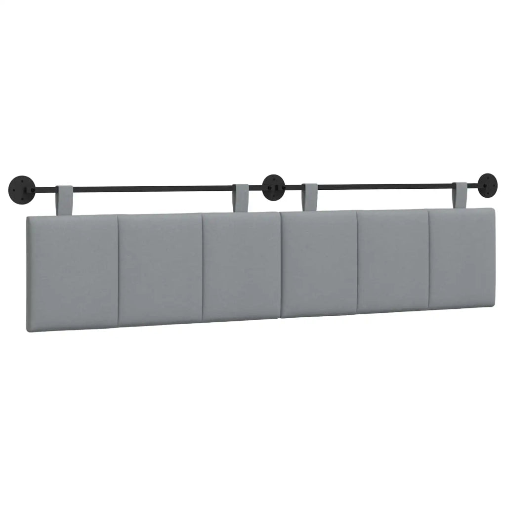 Testiera sospesa Grigio chiaro Tessuto 42032327