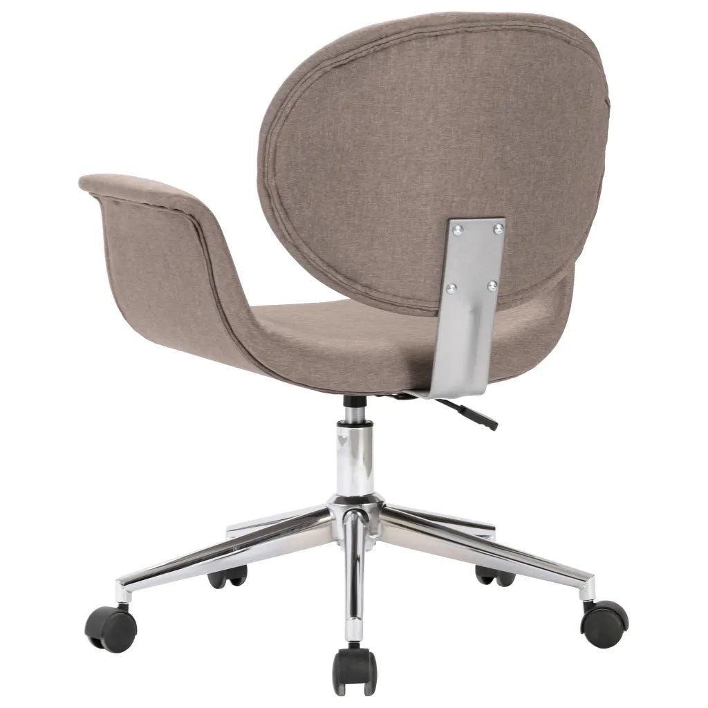 Sedie da Pranzo Girevoli 6 pz Grigio Talpa in Tessuto 3054871