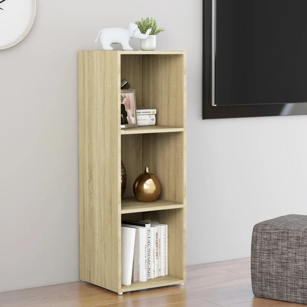 Mobile Porta TV Rovere Sonoma 107x35x37 cm in Legno Multistrato 805537