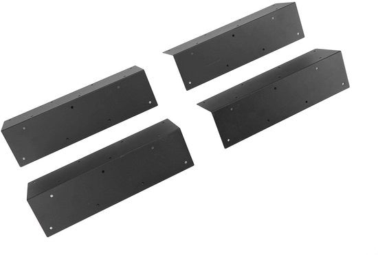 Fodero per angolo in acciaio con sollevamento elevato - Multifunzionale - Resistente alle abrasioni - Resistente alla ruggine - Adatto per lettini da giardino e mobili